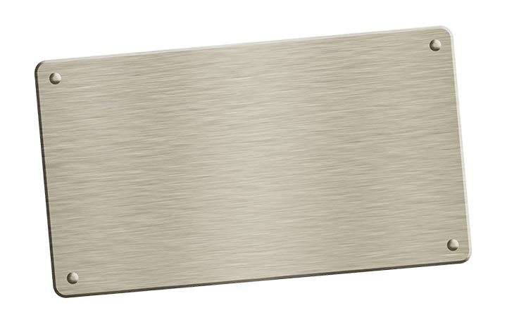 Aluminiumbleche natur eloxiert